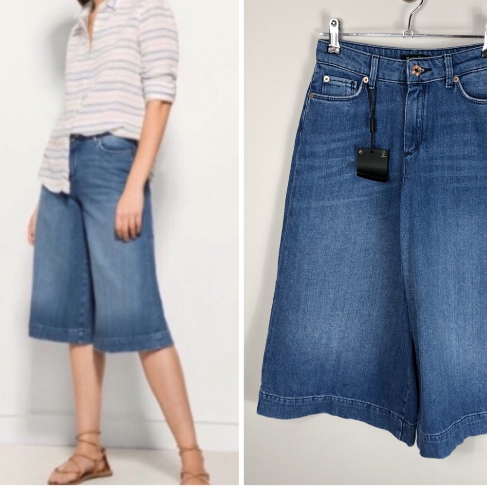 Massimo Dutti Denim Culottes